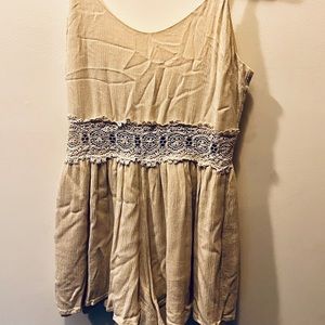 Beige Romper